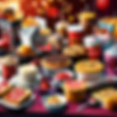Delectable Dessert Selection Delicious Dessert Selection