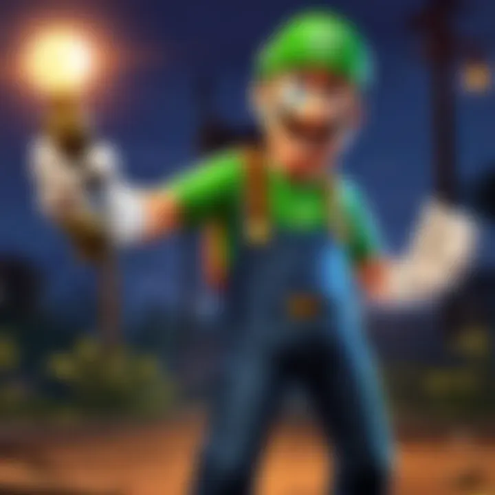 Luigi's Flashlight Gameplay