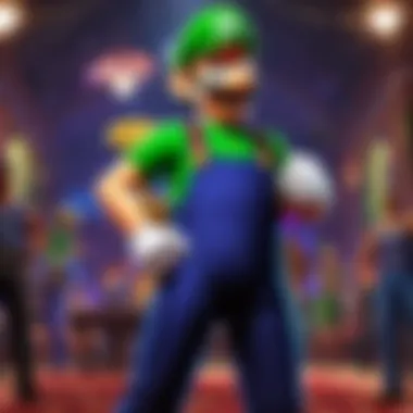 Luigi's Victory Celebration