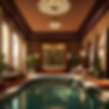 Opulent Spa Retreat Tranquil spa ambiance at a top hotel in San Andreas