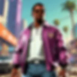 PlayStation Controller on a Futuristic Background