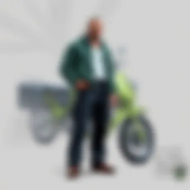 Visual representation of the mechanics of an auto clicker