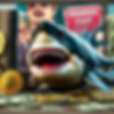 A conceptual artwork representing the implications of microtransactions in gaming.