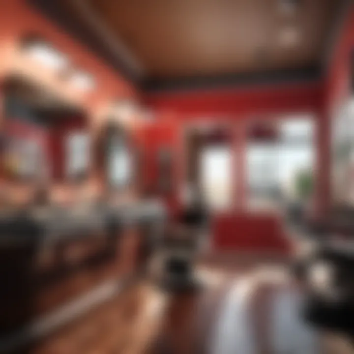 Modern Barber Shop Interior Design