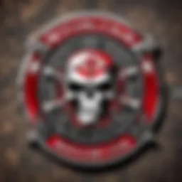 Motorcycle Club Emblem on Leather Jacket
