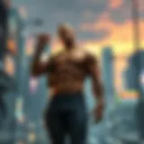 Vivid landscape from a PlayStation 5 game