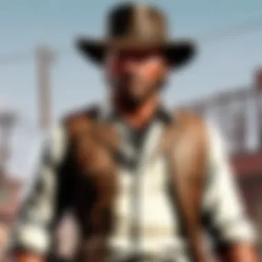 Daring Protagonist's Feats Red Dead Redemption Protagonist in Action