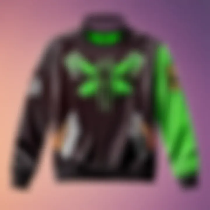 Razer sweatshirt highlighting sleek aesthetics