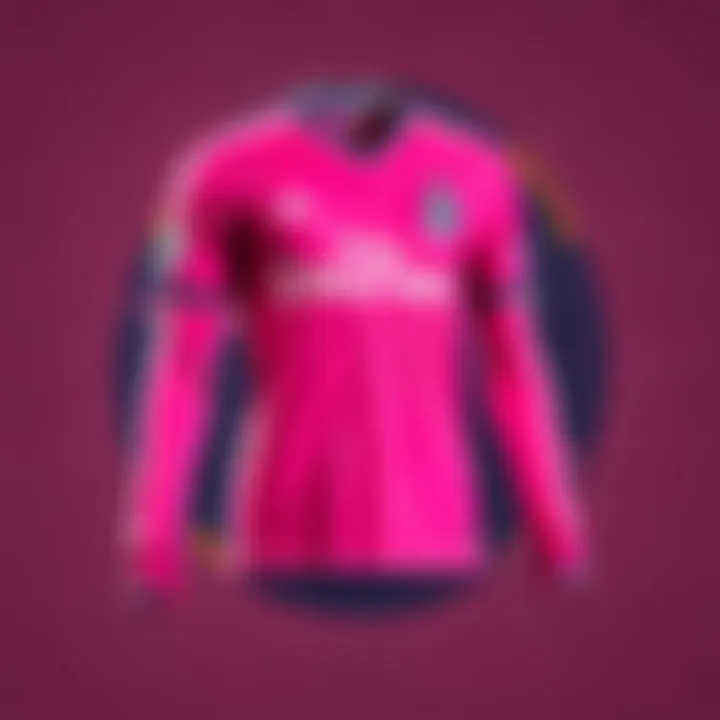 Real Madrid Pink Jersey Evolution