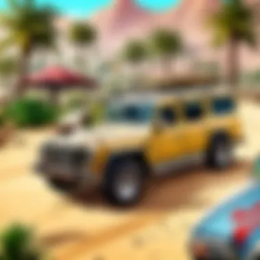 Safari jeep tour in Zoo Tycoon Mobile