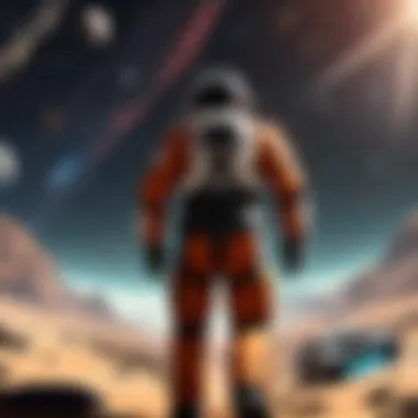 Interstellar Space Odyssey Sci-Fi Space Exploration Game