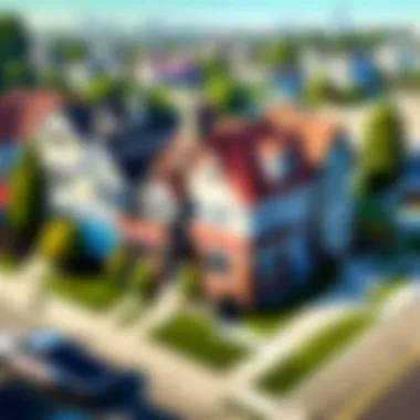 GTA Neighborhood View Neighborhood view in the Greater Toronto Area