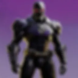 Sinister Guardian with Dark Aura