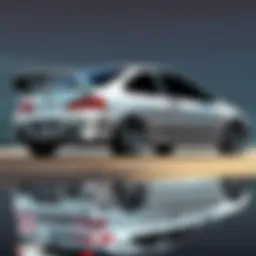 Sleek Aerodynamic Profile of Honda Civic EG 6