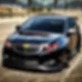Sleek Carbon Fiber Spoiler Upgrade for 2012 Chevy Cruze
