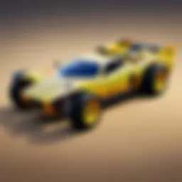 Sleek Cheetah Remote Control Car Design