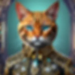 Captivating Feline Intricacy