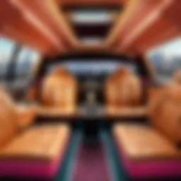 Sophisticated Stretch Car Interior