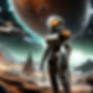Immersive Gameplay Experience in Stellaris Visual depiction of gamers immersed in Stellaris gameplay