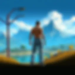 A serene landscape representing tranquility in gaming