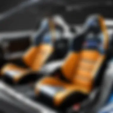 Luxurious Racing Seats for Subaru BRZ Comfort Subaru BRZ interior with high-end racing seats