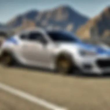 Custom Body Kit Upgrade for Subaru BRZ Subaru BRZ with sleek body kit