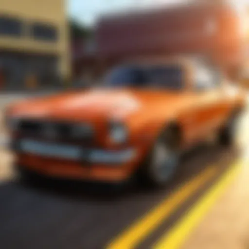 Exterior view of Sun Shine Auto in GTA