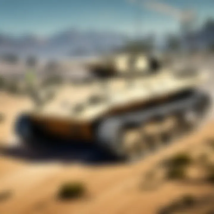 Tanky drone demonstrating precision in tactical operations