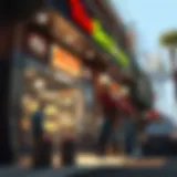 A digital storefront showcasing Grand Theft Auto V