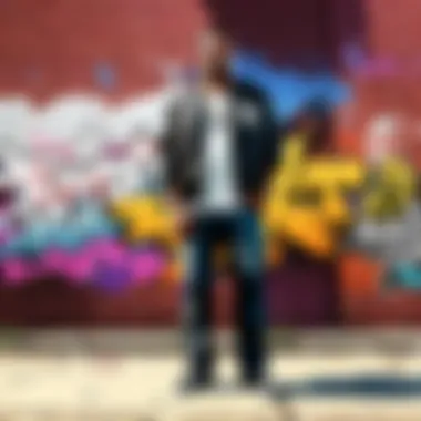 A close-up of a graffiti tag representing player creativity