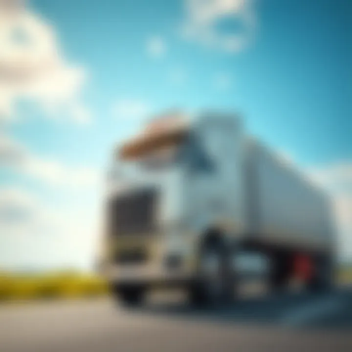 Sustainable trucking practices in action