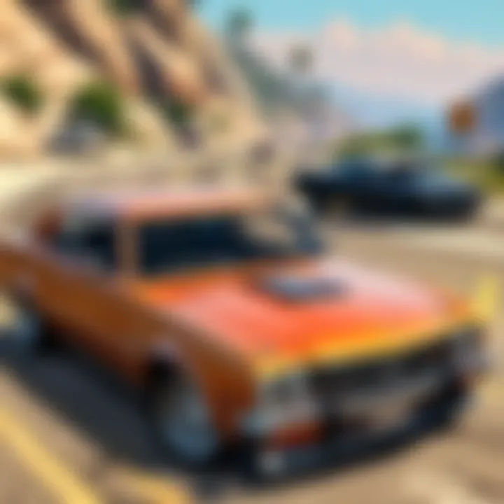 A close-up of intricate vehicle customization options in BeamNG Drive