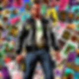 Abstract digital art representing gaming experience