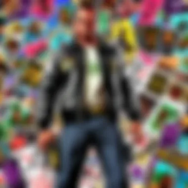 Abstract digital art representing gaming experience