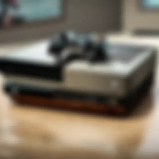 Elegant Xbox One Console on Display