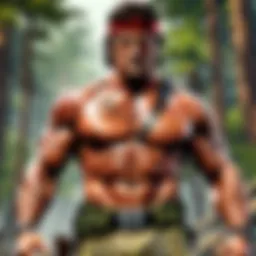 Action-Packed Rambo Gameplay