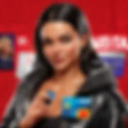 Visa gift card with Netflix logo