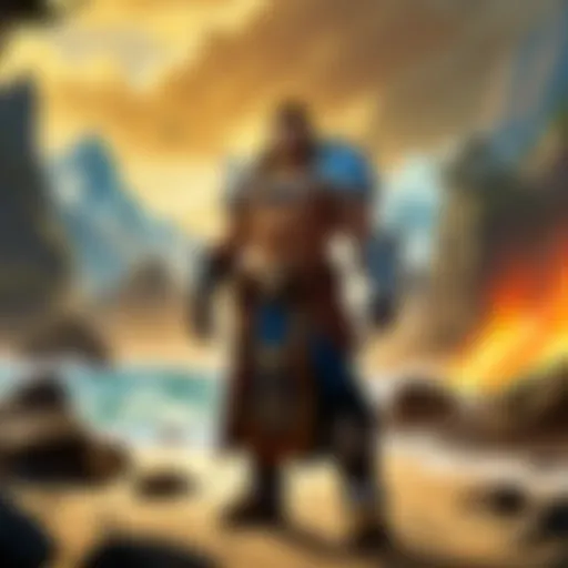 Mystical World of Warcraft landscape