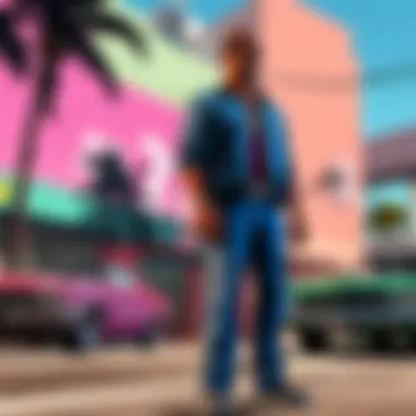 Urban Majesty Skyline View of Vice City
