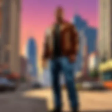 Immersive Virtual Cityscape Virtual Cityscape Illustration